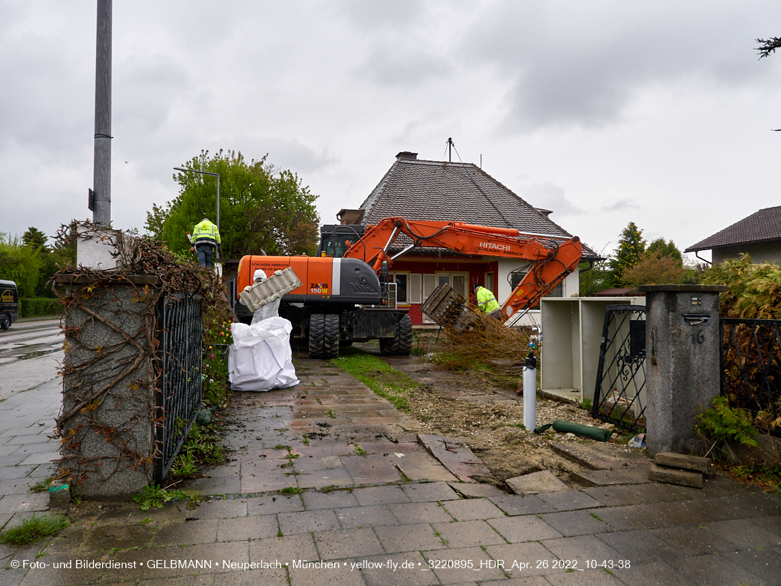 26.04.2022 - Baustelle Niederalmstraße 16